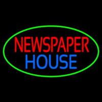 Newspaper House Neon Sign