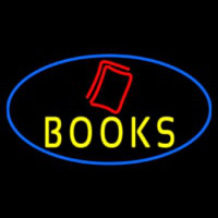 Yellow Books Neon Sign