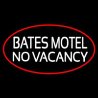 Bates Motel No Vacancy Neon Sign