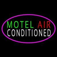 Motel Air Conditioned Neon Sign