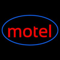 Red Motel Neon Sign