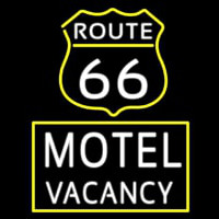 Block Motel Vacancy Neon Sign