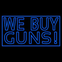 We Buy Guns Neon Sign