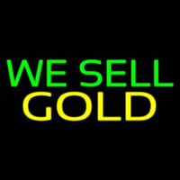 We Sell Gold Neon Sign